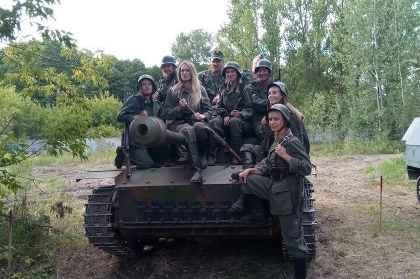 Real Tank Ride In Riga