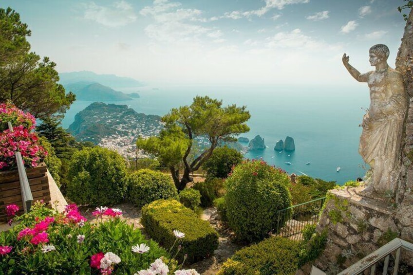 Capri Small Group Tour with Blue Grotto from Naples or Sorrento