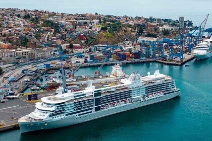 Transfer to San Antonio port prior cruise with tour in Valparaiso and Casab...