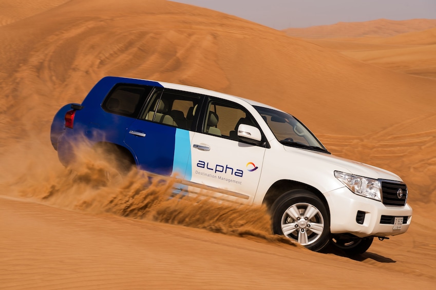 Show item 1 of 10. Dubai Desert Safari at Al Maha with BBQ Dinner