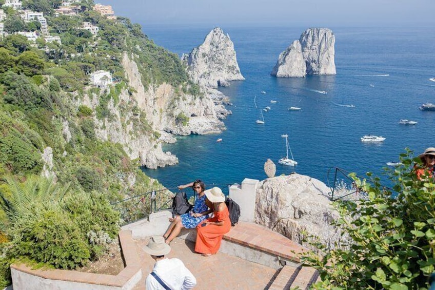 Capri and Blue Grotto Private Tour from Naples or Sorrento