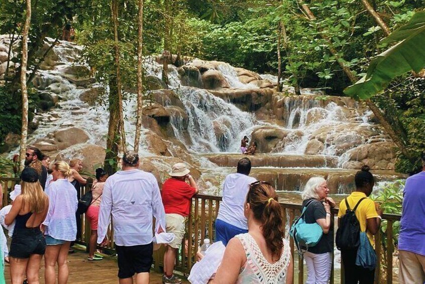  Dunn's River Falls and Tubing Combo Tour from Ocho Rios