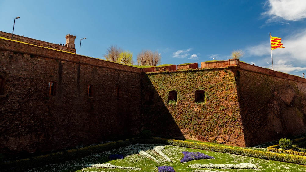 Montjuic Castle in Barcelona