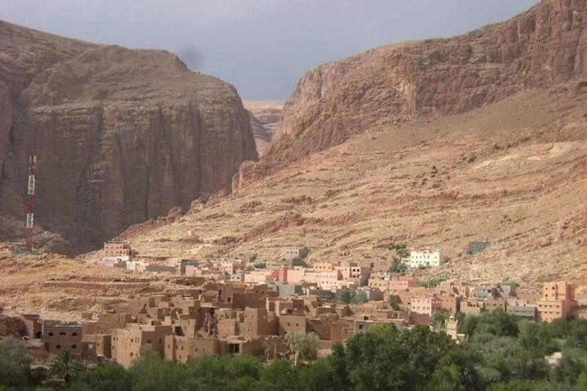 Todra gorge valley