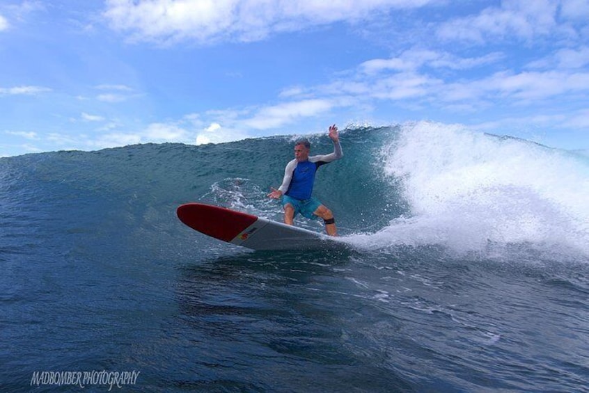 Surf instructor Russell 