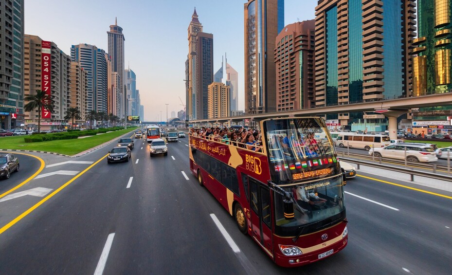Dubai Hop-On Hop-Off Sightseeing Bus Tour