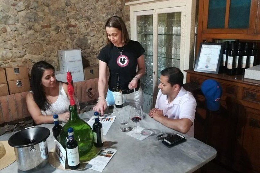 Wine tasting