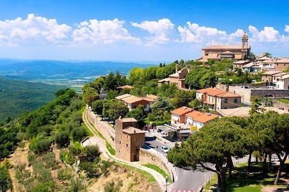 Montalcino and Pienza Tuscany Wine&Cheese ShoreExcursion from Civitavecchia...