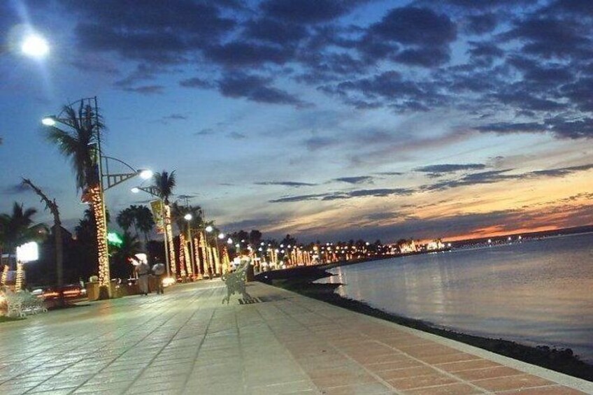 La Paz Malecon 
coastal drive