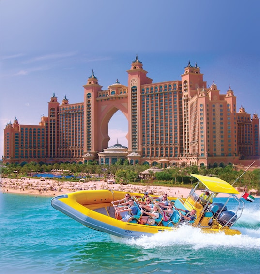 75 Minute Atlantis Sightseeing Speed Boat Tour in Dubai