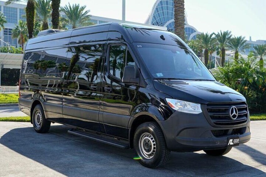 14 Passengers Van Airport to or from Port Canaveral One Way