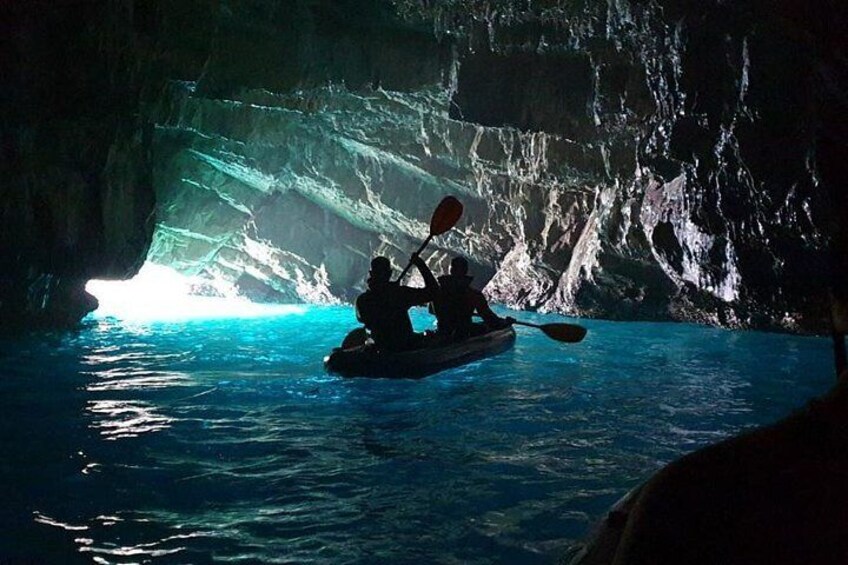 Blue Cave Kayak & Snorkel Adventure from Kotor / Tivat