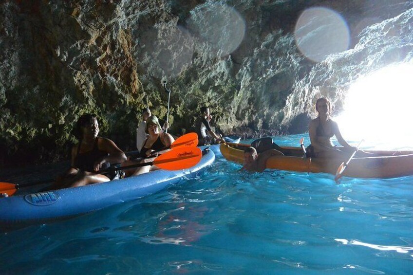 Blue Cave Kayak & Snorkel Adventure from Kotor / Tivat