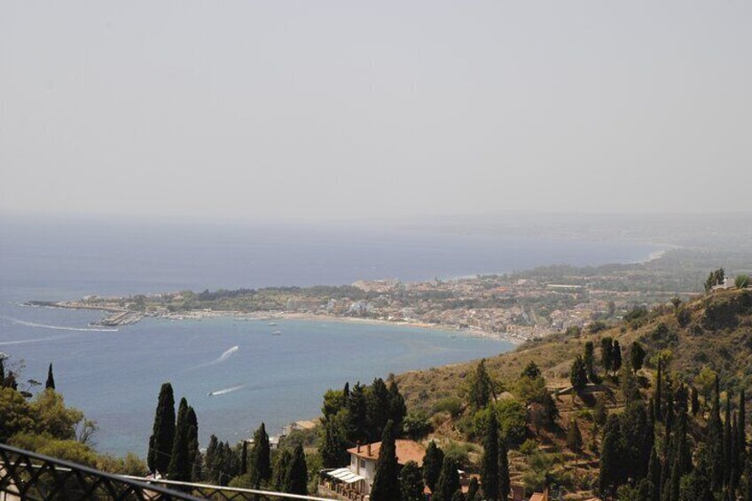  Full Day Taormina and Castelmola Tour with Messina Shore Excursion