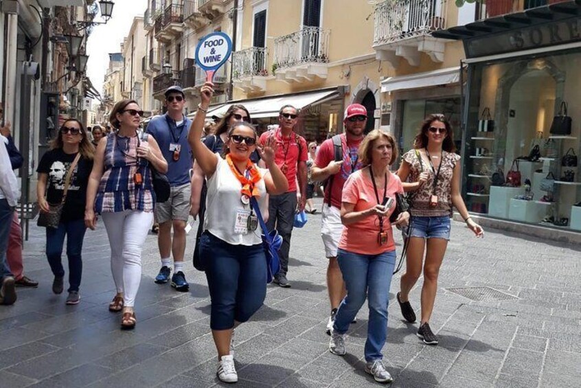 Full Day Taormina and Castelmola Tour with Messina Shore Excursion