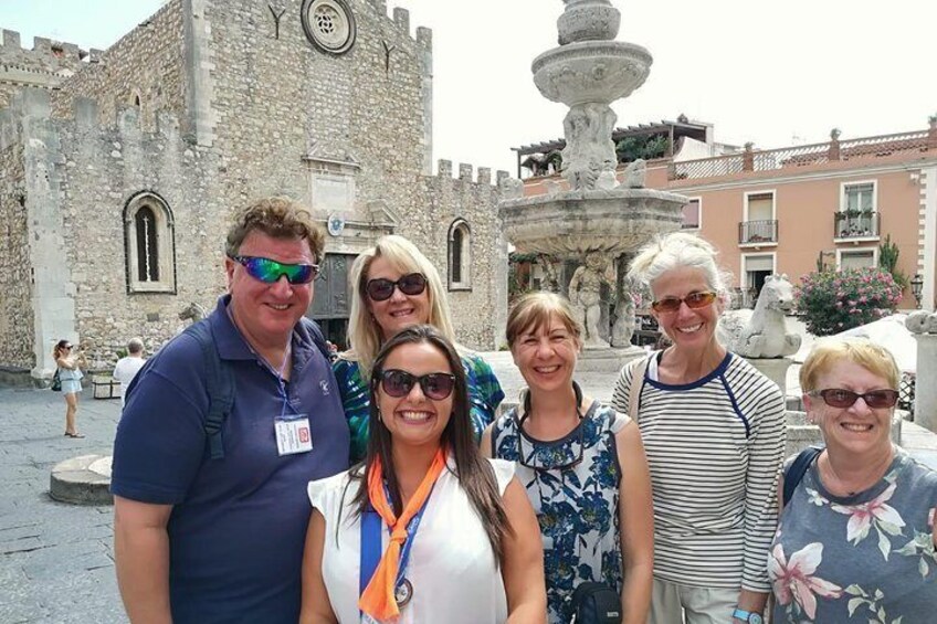 Full Day Taormina and Castelmola Tour with Messina Shore Excursion