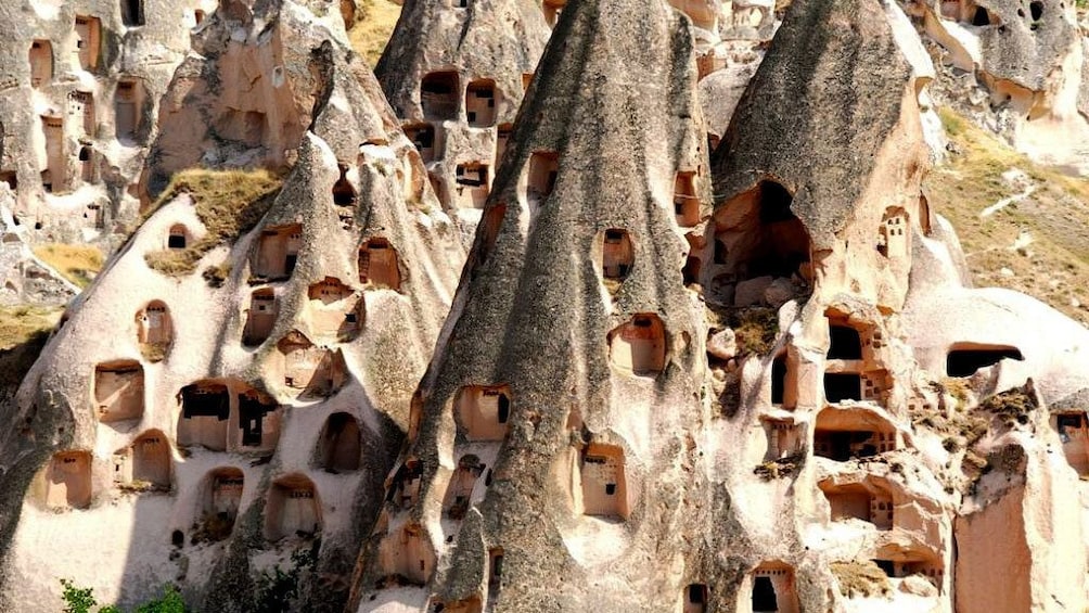 Rock formations in Cappadocia 