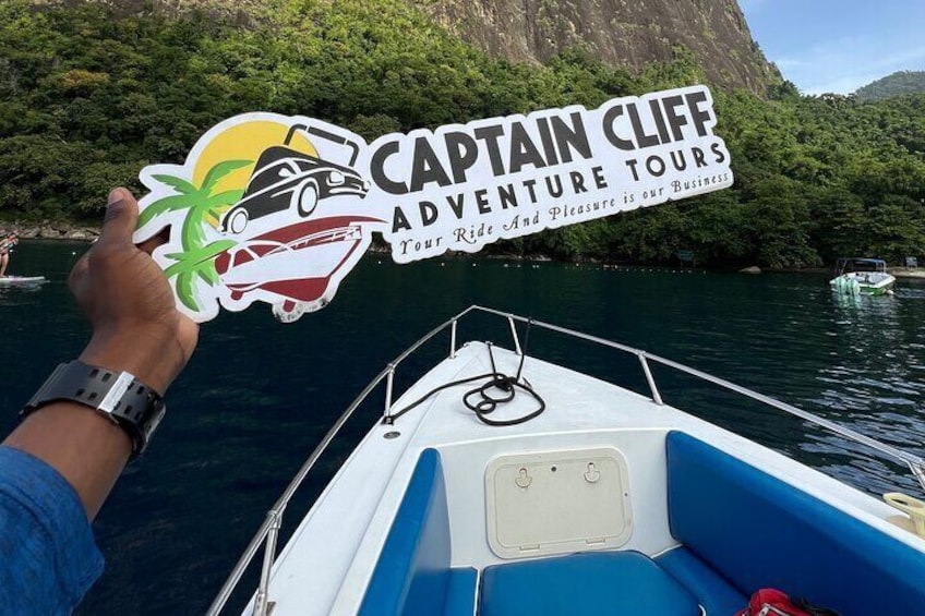 Private Boat to Soufriere/West Coast For Swimming Snorkeling & Beach Relaxation 