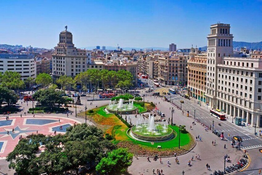 Plaza Cataluña 
