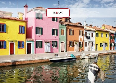 Visite des îles de Venise : Murano et Burano