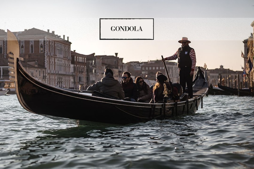 Venice: Grand Canal by Gondola with Commentary