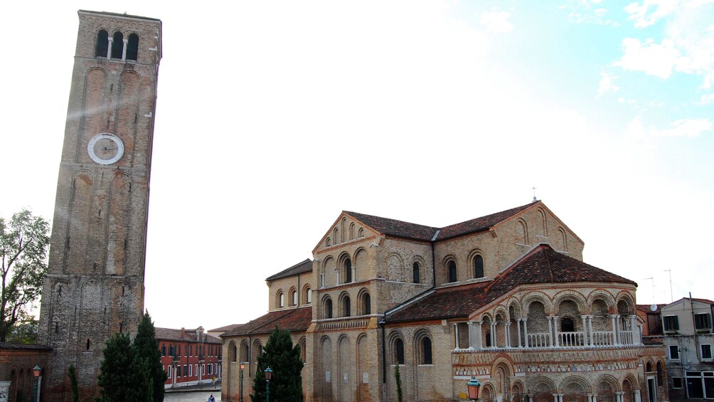 Exterior of building on Murano Island Excursion  in Venice