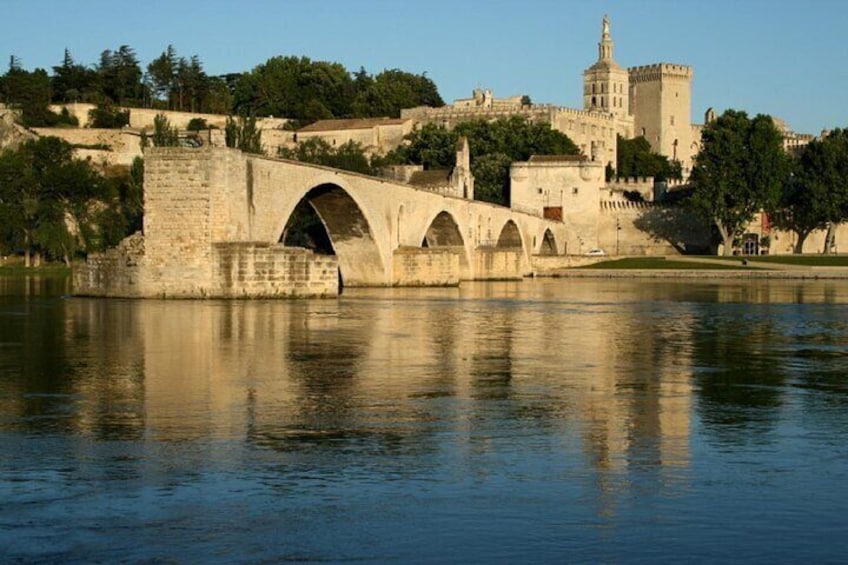 A Historical Journey with Wine Tasting in Avignon: Tour from Nice