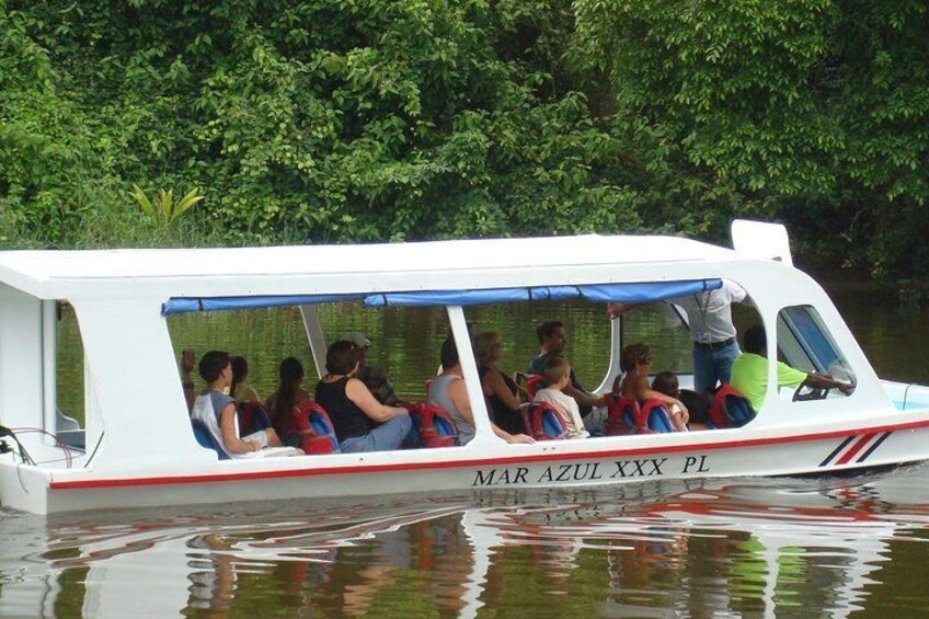 Zipline Canopy Tour & Tortuguero Canal Shore Excursion from Puerto Limon Costa Rica by Greenway Nature Tours
