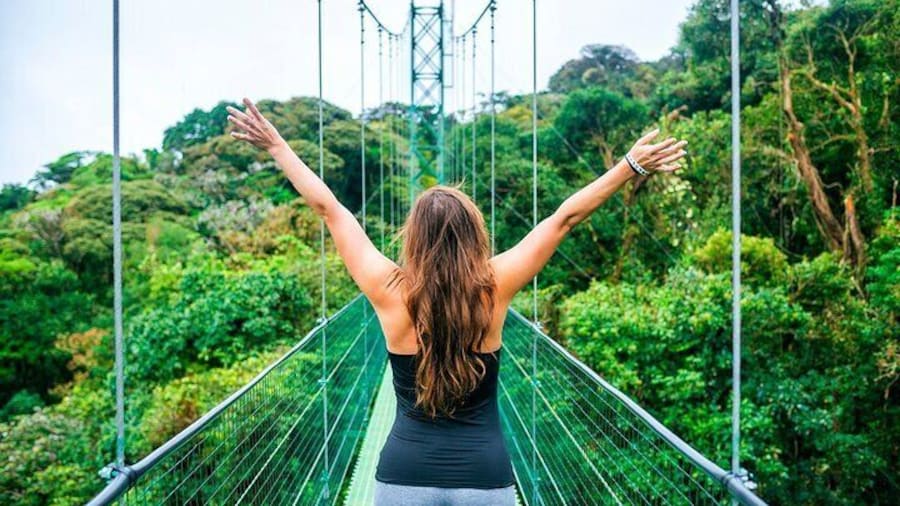 Puntarenas Shore Excursions. Hanging Bridges walk