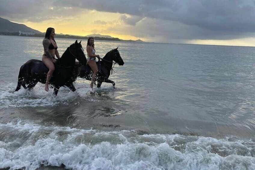 Sunset Beach Horseback Riding in Puerto Plata