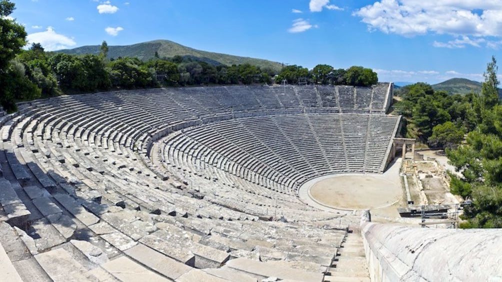 The ancient theater in Epidaurus