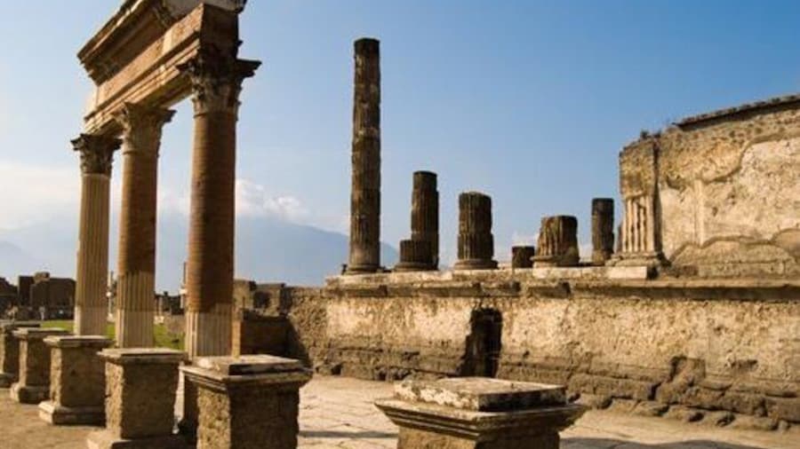 The Forum in Pompeii