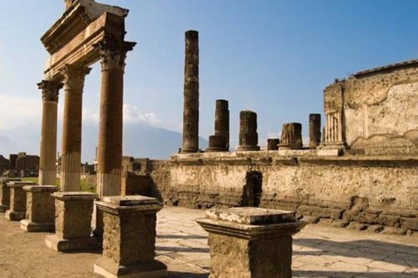 The Forum in Pompeii