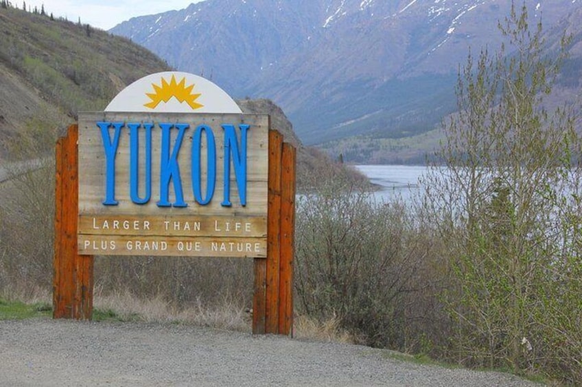 Crossing into the Yukon
