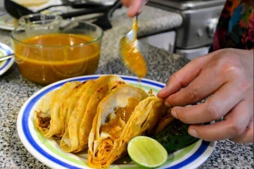 Tacos "Sudados"