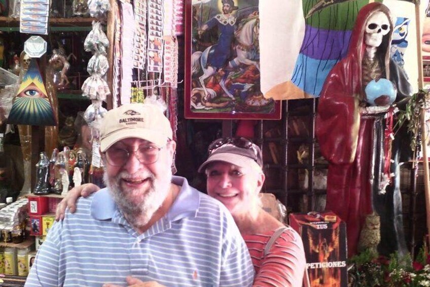 Our visit to the market