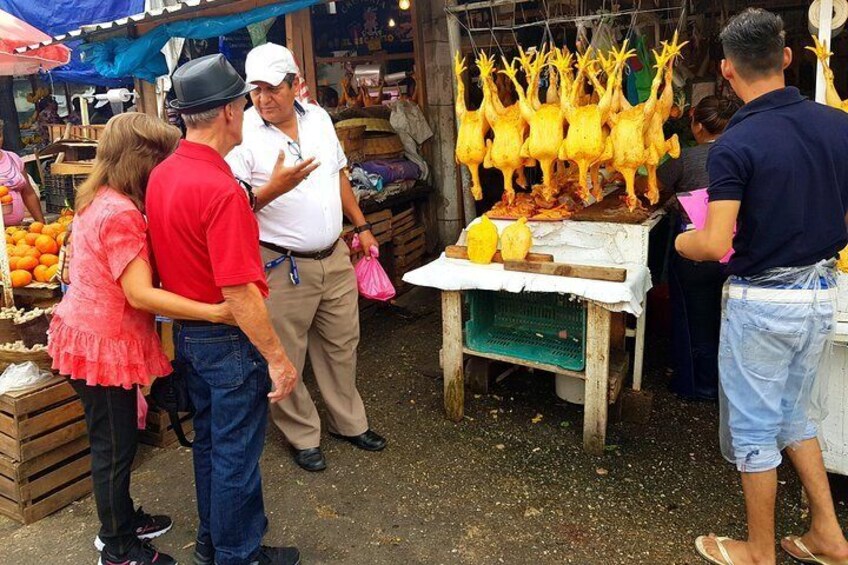 Our visit to the market