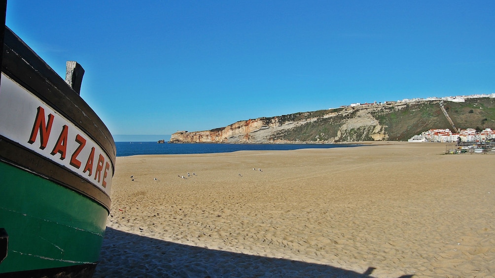 Beach in Nazare, Portugal