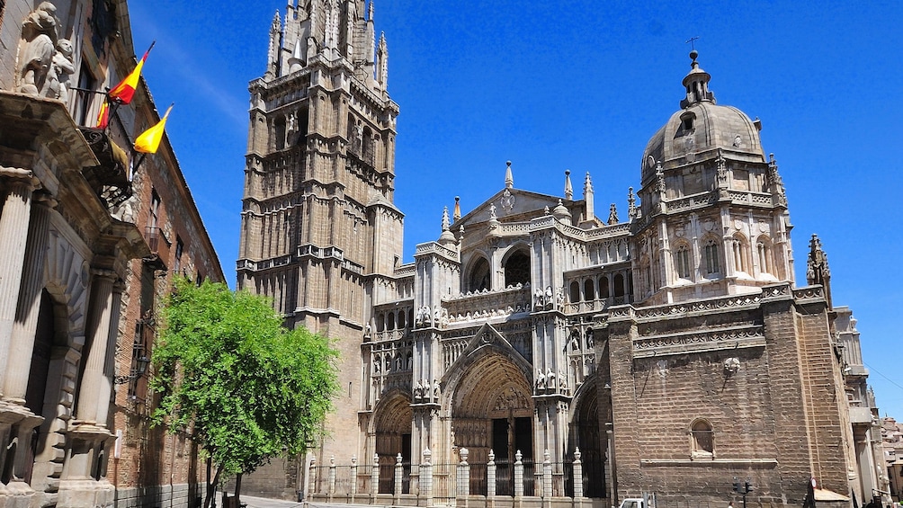 View of the Toledo Cathedral in Spain