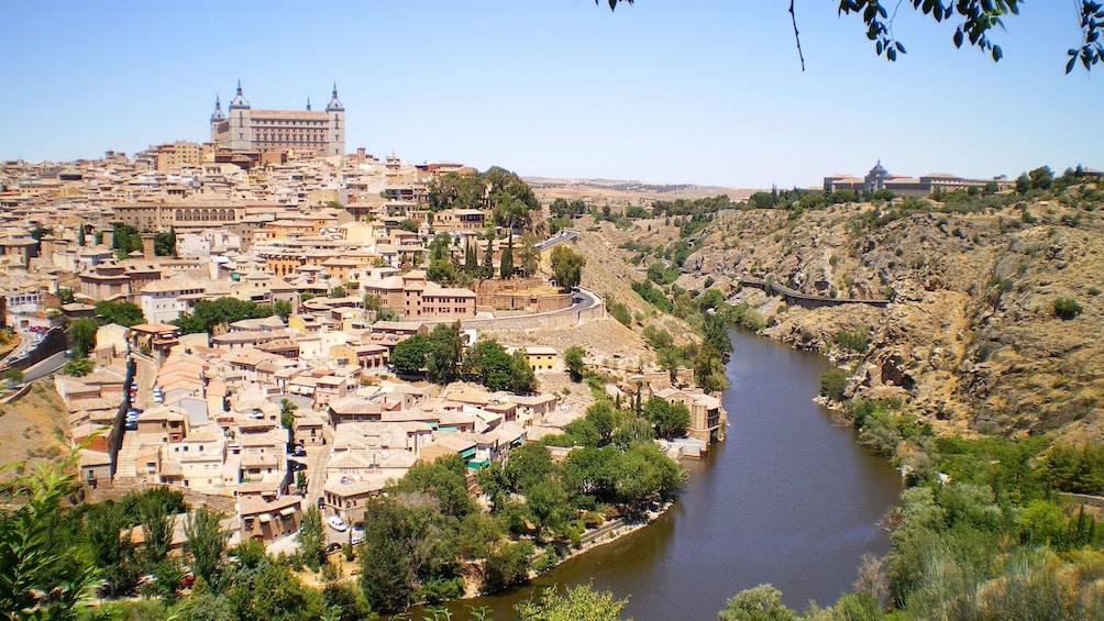 Panoramic view of the city of Toledo