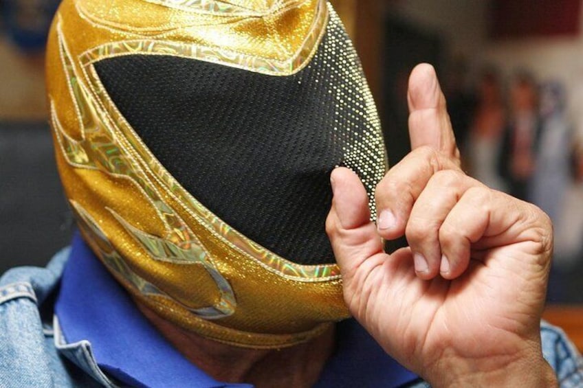 "Darknes" Mexican Champion Wrestler