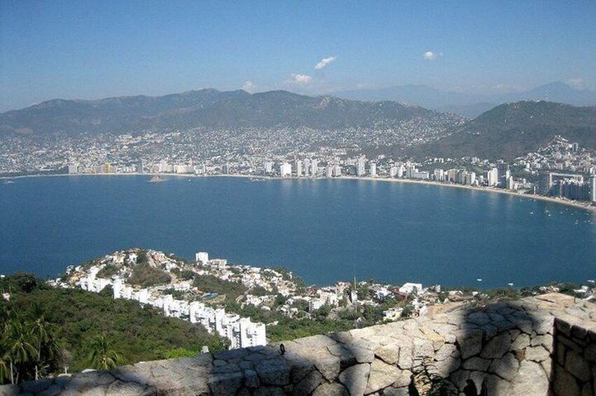 Acapulco as seen from Chapel of Peace