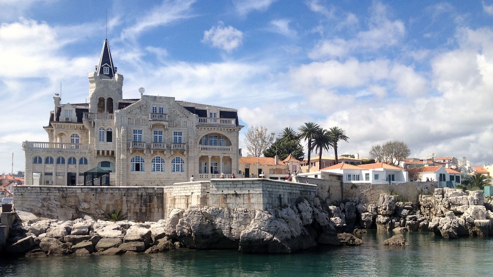 Palace on the coast of Estoril, Portugal