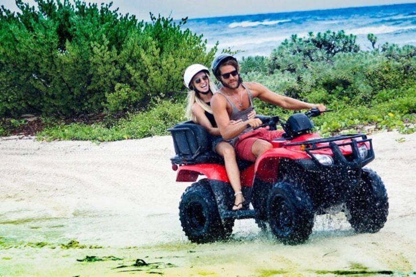 ATV Seashore Combo: Adventure to Mezcalitos plus Optional Snorkeling at Playa Uvas