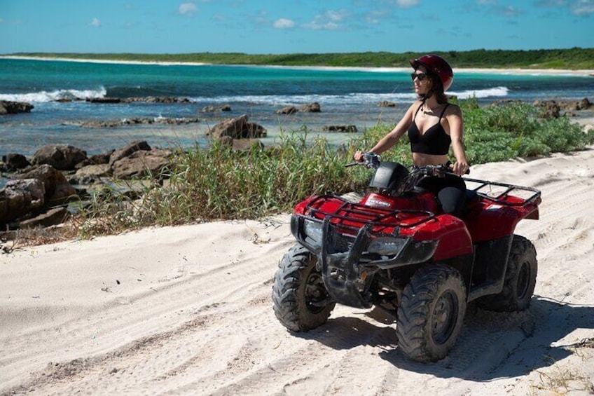 ATV Seashore + Cenote Combo: Mezcalitos & Mayan Cenote Experience