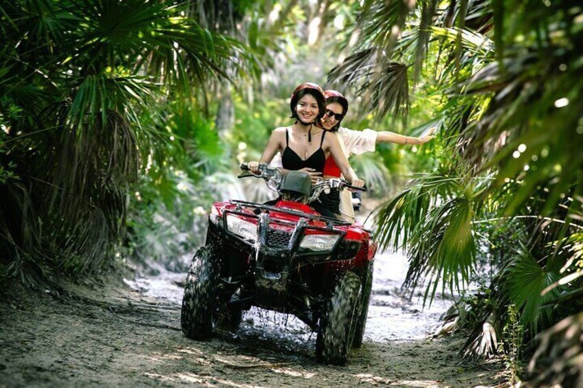 ATV Seashore + Cenote Combo: Mezcalitos & Mayan Cenote Experience