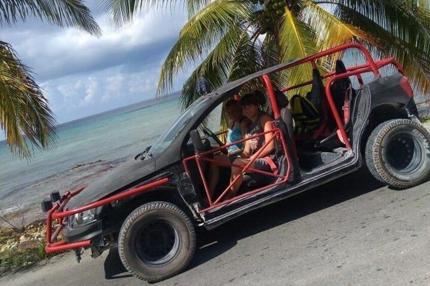 Off-Road Mayan Adventure in Cozumel with Snorkeling and Lunch