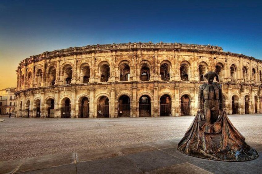 Show item 1 of 2. Private small group tour of Nimes and Pont du gard