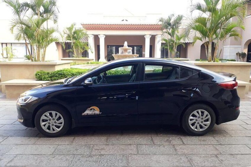Pickup and drop off by private A/C Vehicle