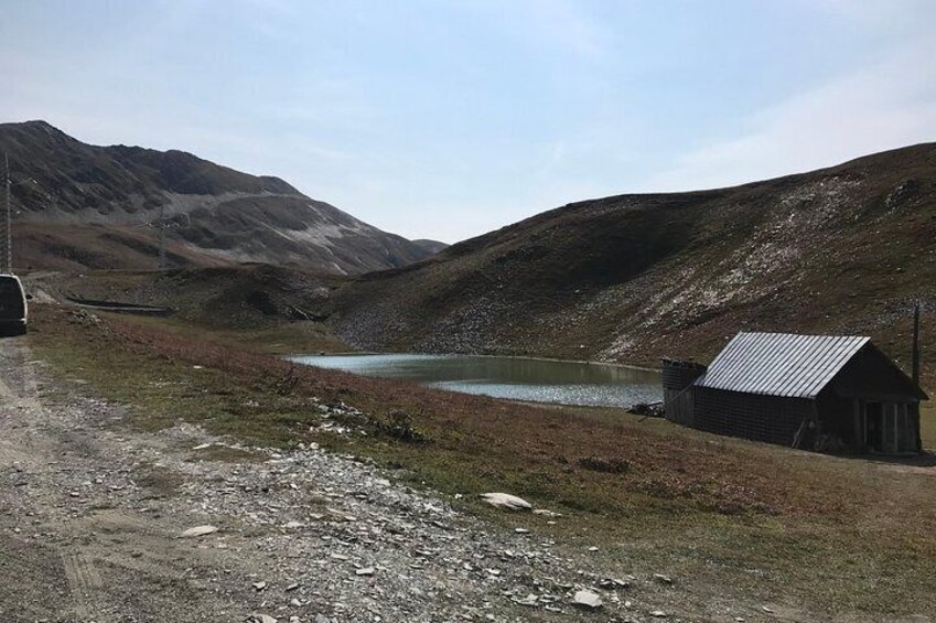 Road from Ushguli to Kutaisi via Latpari Pass